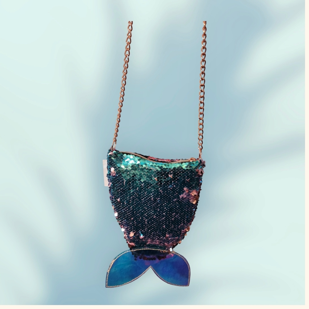 Mermaid Sequin Mini Bag 💙💜🧜‍♀️🩵🩷 - Picture 8 of 8